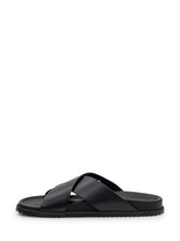 DOLCE & GABBANA - Sandalo con Fasce Incrociate - Nero | Lidia Shopping ® | Official Website