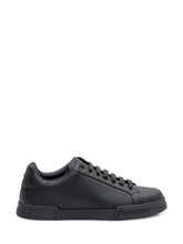 DOLCE & GABBANA - Sneaker Bassa con Lacci - Nero - LIDIASHOPPING® - Official Website