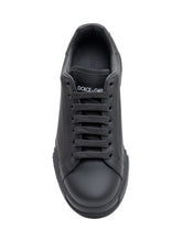 DOLCE & GABBANA - Sneaker Bassa con Lacci - Nero - LIDIASHOPPING® - Official Website