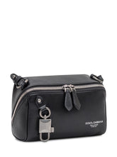 DOLCE & GABBANA - Compact Handbag - Black - LIDIASHOPPING® - Official Website