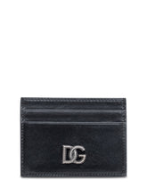 DOLCE & GABBANA - Portacarte con Logo - Nero - LIDIASHOPPING® - Official Website