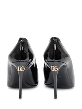 DOLCE & GABBANA - Patent Leather Pumps - Black - LIDIASHOPPING® - Official Website