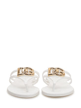 DOLCE & GABBANA - Infradito in Gomma - Bianco | Lidia Shopping ® | Official Website