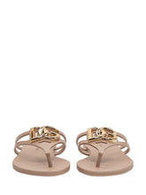 DOLCE & GABBANA - Rubber Beachwear Sandal - Beige - LIDIASHOPPING® - Official Website