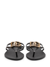 DOLCE & GABBANA - Infradito in Gomma - Nero | Lidia Shopping | Official Website