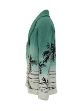 ALANUI - Palm Motif Knit Cardigan - Green - LIDIASHOPPING® - Official Website