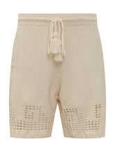 ALANUI - Bermuda - White - LIDIASHOPPING® - Official Website