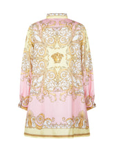 VERSACE KIDS - Abito Camicia con Stampa Barocca - Multicolore - LIDIASHOPPING® - Official Website