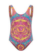 VERSACE KIDS - One Piece Lycra Swimsuit - Pink - LIDIASHOPPING® - Official Website