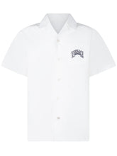 VERSACE KIDS - Informal Shirt with Collar and Logo Pocket - White - LIDIASHOPPING® - Official Website