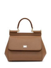 DOLCE & GABBANA - Borsa a Mano Sicily - Marrone | Lidia Shopping | Official Website