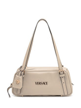 VERSACE - Borsa Bowling Versace Tag - Beige | Lidia Shopping | Official Website