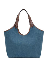 VERSACE - Borsa Bowling Versace Tag - Blu | Lidia Shopping | Official Website