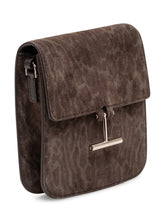TOM FORD - Crossbody Bag with T Closure - Green - LIDIASHOPPING® - Official Website