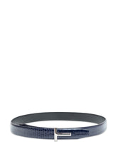 TOM FORD - Shiny Belt 30 mm - Blue - LIDIASHOPPING® - Official Website