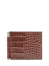 TOM FORD - Portafoglio Clip Exotic Line - Marrone | Lidia Shopping | Official Website