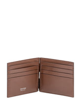 TOM FORD - Portafoglio Clip Exotic Line - Marrone - LIDIASHOPPING® - Official Website