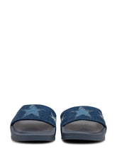 STELLA MCCARTNEY KIDS - Sandali Slide in Denim - Blu - LIDIASHOPPING® - Official Website