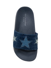 STELLA MCCARTNEY KIDS - Sandali Slide in Denim - Blu - LIDIASHOPPING® - Official Website