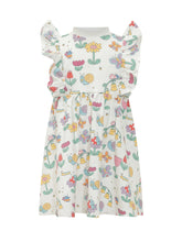 STELLA MCCARTNEY KIDS - Jersey Dress with All Over Print - White - LIDIASHOPPING® - Official Website