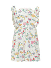 STELLA MCCARTNEY KIDS - Jersey Dress with All Over Print - White - LIDIASHOPPING® - Official Website
