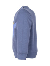 STELLA MCCARTNEY KIDS - Sweatshirt with Whale Print and Crew Neck - Blue - LIDIASHOPPING® - Official Website