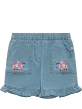 STELLA MCCARTNEY KIDS - Embroidered Denim Shorts - Blue - LIDIASHOPPING® - Official Website