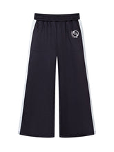 STELLA MCCARTNEY KIDS - Jersey Sweatpants with Elastic Waist and Side Stripe - Black - LIDIASHOPPING® - Official Website
