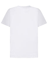 STELLA MCCARTNEY KIDS - T-shirt with Multicolour Circular Logo - White - LIDIASHOPPING® - Official Website
