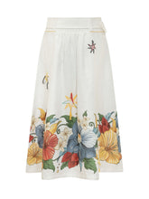 FARM RIO - Gonna Lunga Tropi con Stampa - Multicolore | Lidia Shopping | Official Website