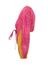FARM RIO - Cropped Blouse with Long Sleeves and Front Tie - Pink - LIDIASHOPPING® - Official Website