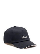 MONCLER - Cappellino da Baseball con Logo Ricamato - Nero - LIDIASHOPPING® - Official Website