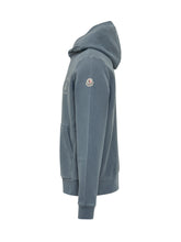 MONCLER - Hoodie Sweatshirt - Blue - LIDIASHOPPING® - Official Website