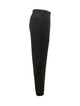 MONCLER - Cotton fleece jogger pants - Black - LIDIASHOPPING® - Official Website