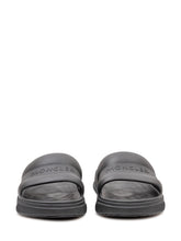 MONCLER - Slide Sandals with Strap - Black - LIDIASHOPPING® - Official Website