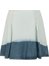 MARNI - Dégradé Denim Pleated Skirt - Blue - LIDIASHOPPING® - Official Website