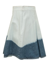 MARNI - Dégradé Denim Pleated Skirt - Blue - LIDIASHOPPING® - Official Website