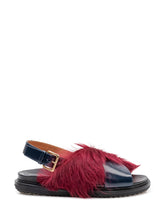 MARNI - Fussbett Shoes - Black - LIDIASHOPPING® - Official Website