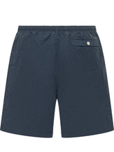AMI ALEXANDRE MATTIUSSI - Costume Shorts con Vita Elasticizzata - Blu - LIDIASHOPPING® - Official Website
