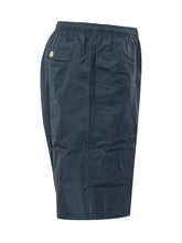 AMI ALEXANDRE MATTIUSSI - Costume Shorts con Vita Elasticizzata - Blu - LIDIASHOPPING® - Official Website