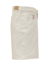 AMI ALEXANDRE MATTIUSSI - Five Pocket Shorts with Button - White - LIDIASHOPPING® - Official Website