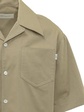 AMI ALEXANDRE MATTIUSSI - Short Sleeve Shirt with Pocket - Beige - LIDIASHOPPING® - Official Website