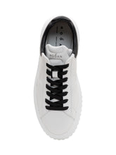 HOGAN - Low Sneakers with Contrast Laces - White - LIDIASHOPPING® - Official Website
