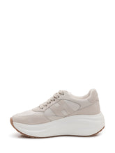 HOGAN - Sneakers Allacciato H - Beige - LIDIASHOPPING® - Official Website