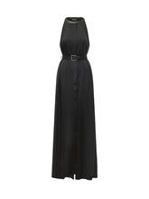 TOM FORD - Abito Lungo con Scollo Halter - Nero | Lidia Shopping | Official Website