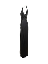 TOM FORD - Abito Lungo con Scollo Halter - Nero | Lidia Shopping | Official Website