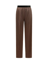 TOM FORD - Silk Satin Pants - Brown - LIDIASHOPPING® - Official Website