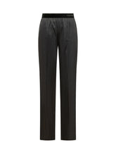 TOM FORD - Silk Satin Pants - Black - LIDIASHOPPING® - Official Website
