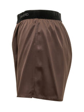 TOM FORD - Shorts in Raso di Seta - Marrone - LIDIASHOPPING® - Official Website