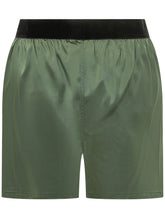 TOM FORD - Shorts in Raso di Seta - Verde - LIDIASHOPPING® - Official Website
